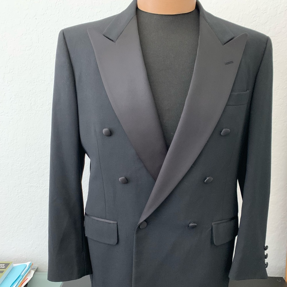 Dinner Jacket Black on Black